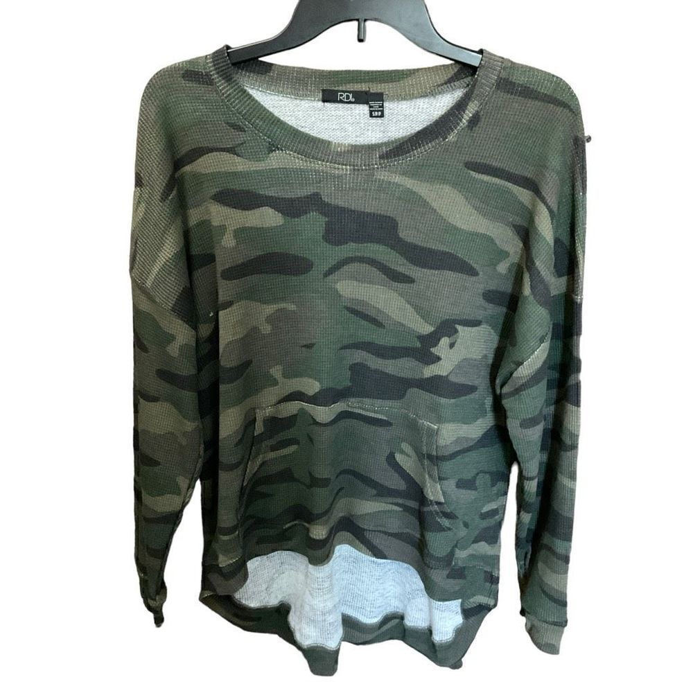 RDI Top Camo Green Black Small